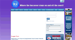 Desktop Screenshot of bigleaguevball.com